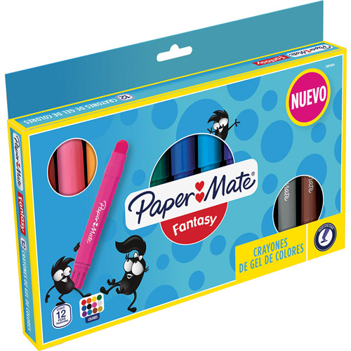 CRAYON GIRABLE C/12 COL.GEL      FANTASY