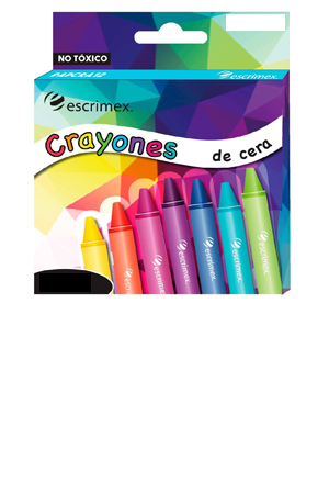 CRAYON STD C/06 COLORES         ESCRIMEX