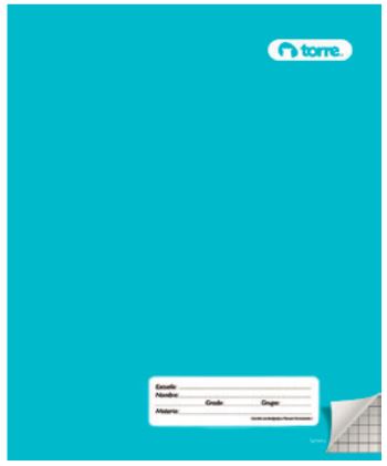 CUAD.COSIDO FF C-14 100H C/FORRO   TORRE 975064 COLORES SURTI