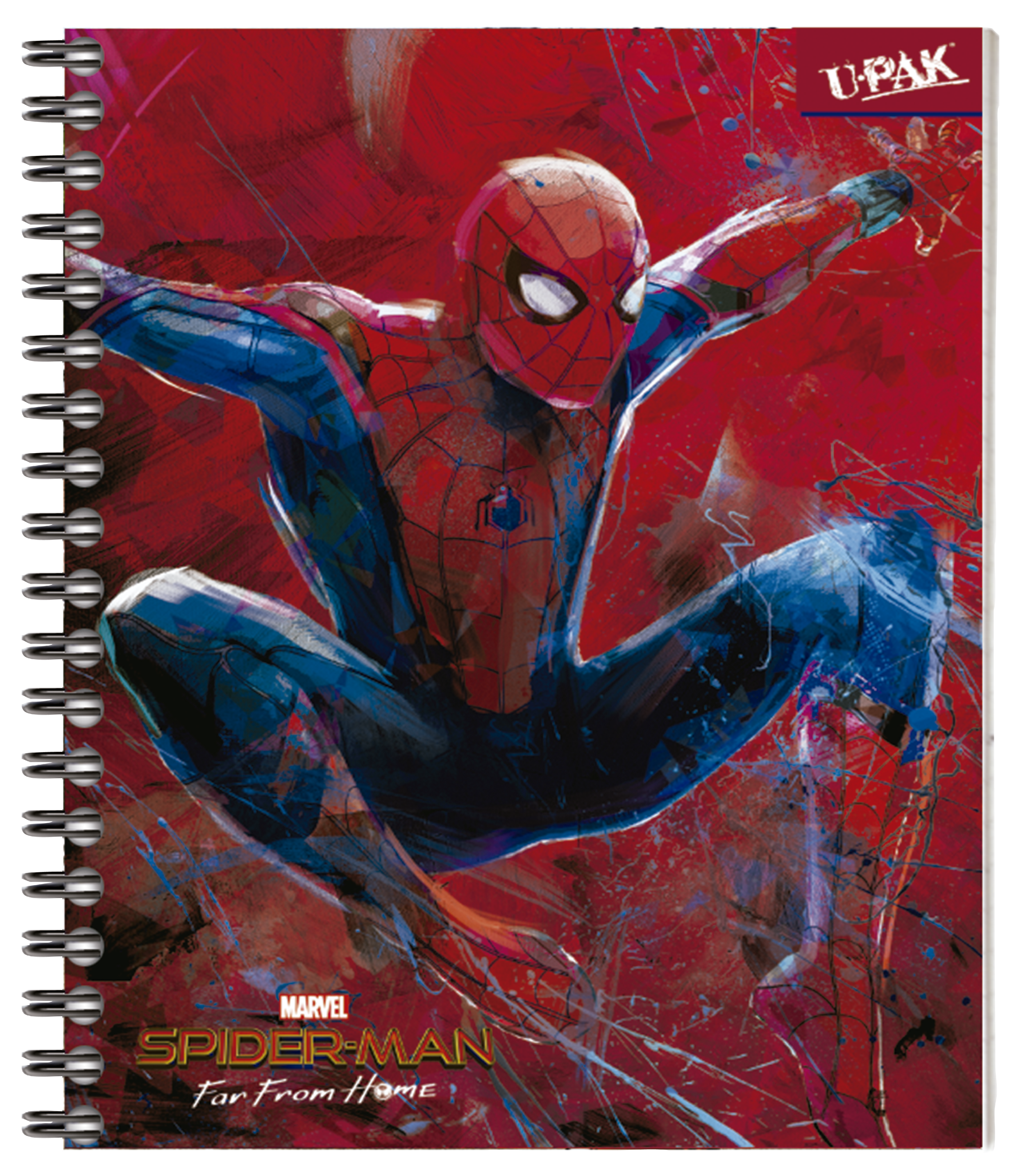CUAD.PROF.100H SPIDERMAN   C-7 SR  U-PAK 889244 858967 713653
