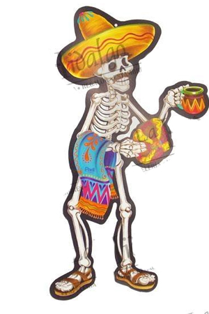 POSTERS CALAVERA SUAJADA            PADI 007362 0736-2 21X39C