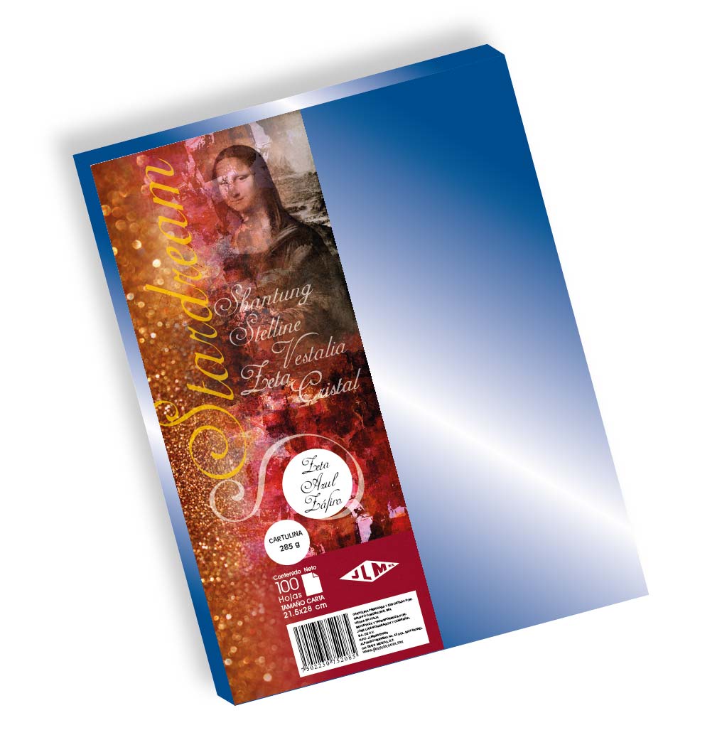 CARTULINA CTA STARDREAM ZET.AZL.ZA.C/100 752085 2059-3 JLM 28