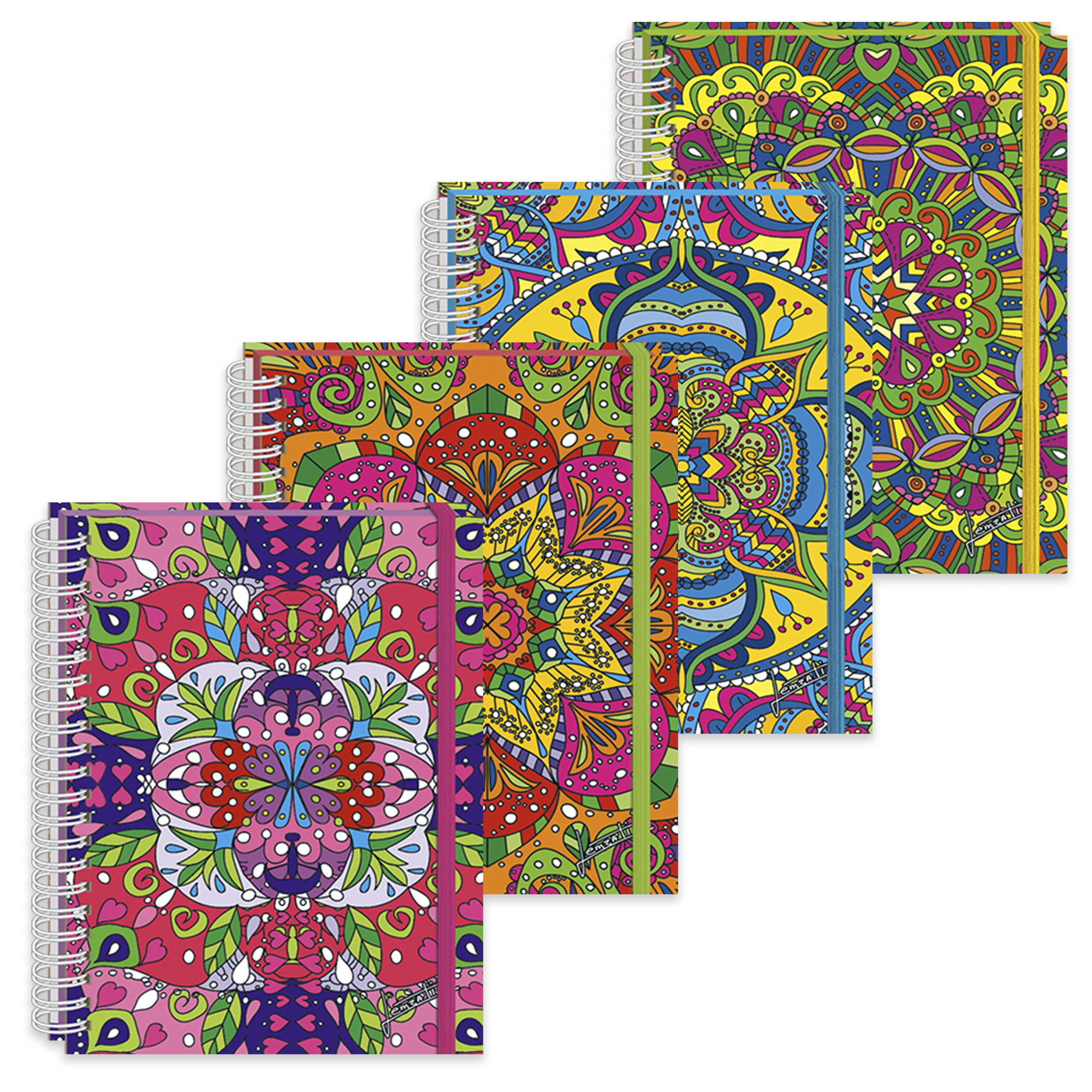 CUAD.PROF.100H MANDALAS    C-7 PD PRINTA