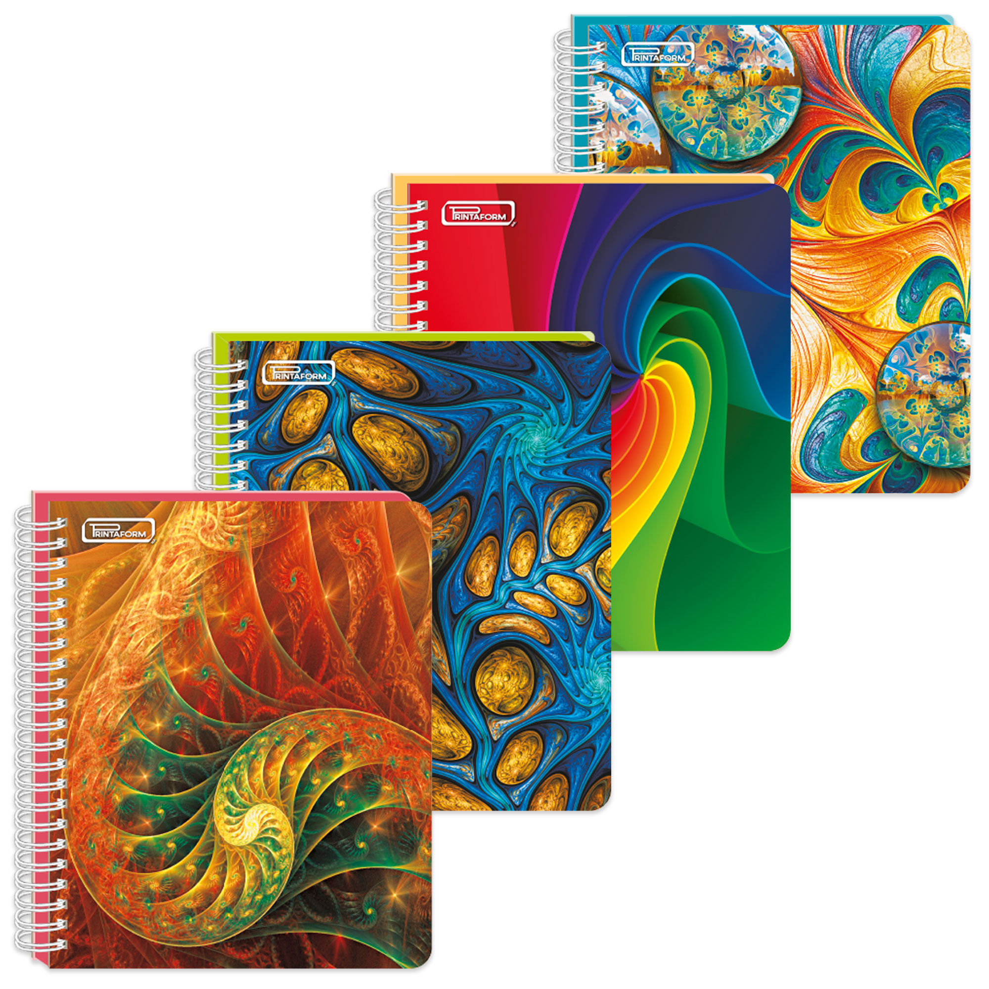 CUAD.PROF.100H FRACTAL     RYA SR PRINTA 197315 PRFR100RYS-C