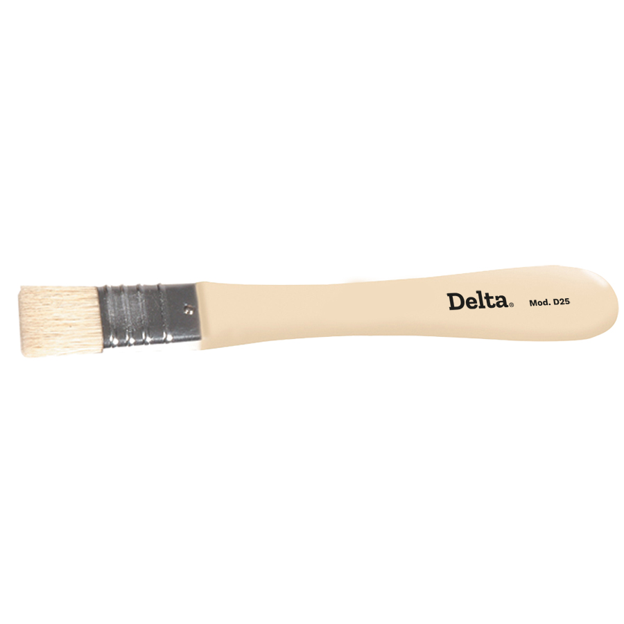 BROCHA CERDA NATURAL   1" D25      DELTA