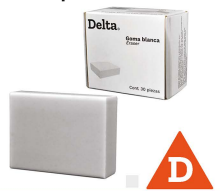 GOMA BLANCA    GD30                DELTA 975236
