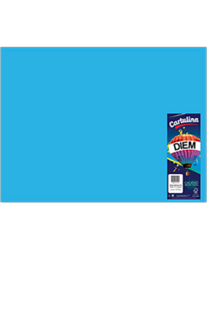 CARTULINA 50X66 IRIS AZL.INT.C/25