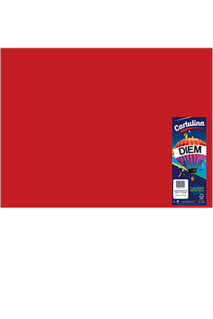 CARTULINA 50X66 IRIS ROJO    C/25