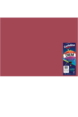 CARTULINA 50X66 IRIS VINO C/25
