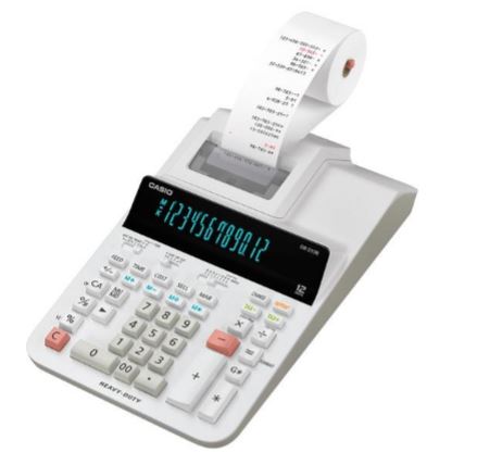 CALCULADORA C/IMPRES.12 DIG.DR-210 CASIO 604843 IMP.4.4LIN.X