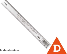 REGLA DE  ALUMIN.30CMS             DELTA