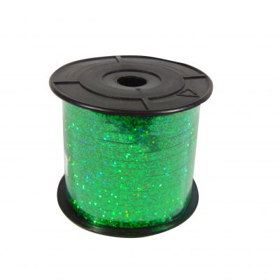CINTA P/MOÑO CURLING HOLOGRAF.VERDE BAND
