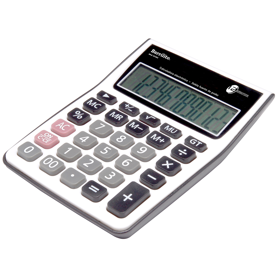 CALCULADORA ESCRIT.12 DIG.  DT392 BARRIL