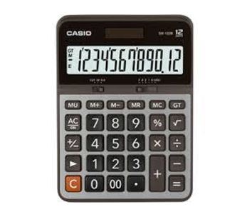 CALCULADORA ESCRIT.12 DIG.DX-120B  CASIO 034193 SOLAR + PILA,