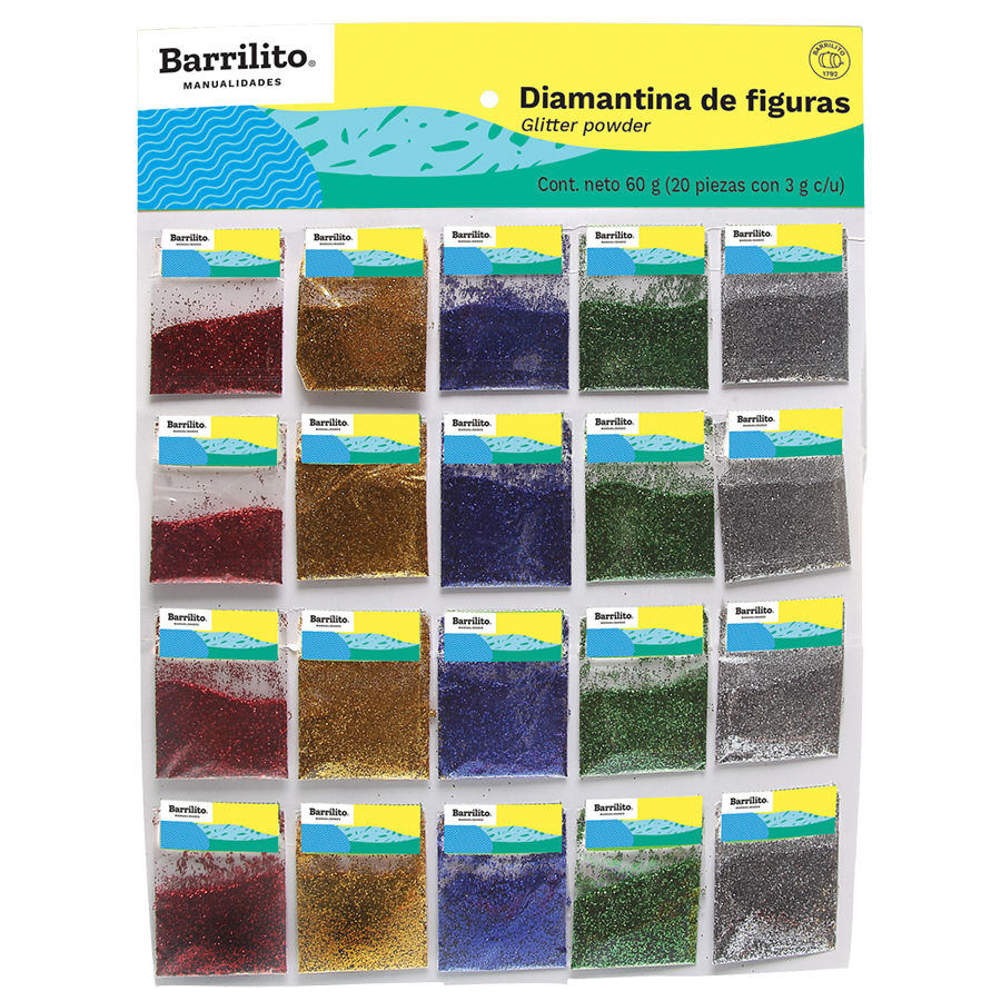 DIAMANTINA     BOLS.2.7GR SURT.C/20 BARR