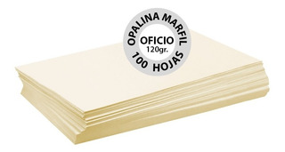 CARTULINA OPALINA T/O MARFIL 100H    JLM 752337 2067-3
