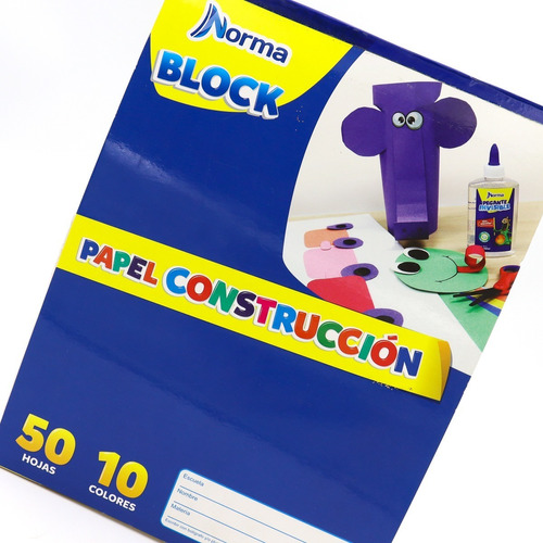 BLOCK CONSTRUCCION CTA.50H 10COL.  IRASA 803054 BC-0305 (21.5