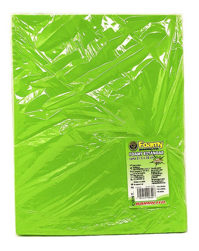 FOMI CARTA  VERDE LIMON      C/24 BARRIL (157) STC074