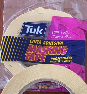 CINTA MASKING TAPE 12X50       124   TUK 000524