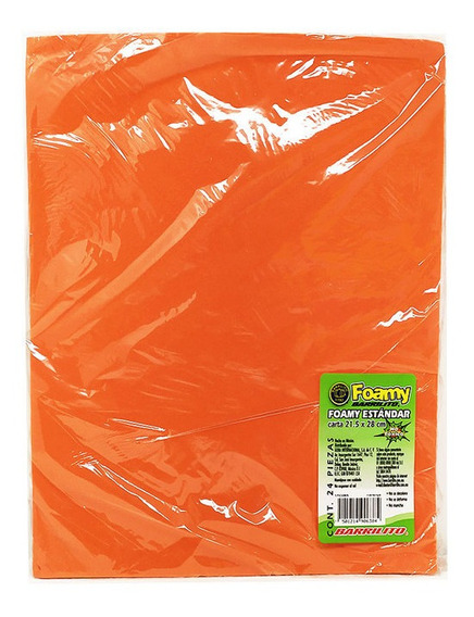 FOMI CARTA  NARANJA          C/24 BARRIL (115) STC065 BARRILI