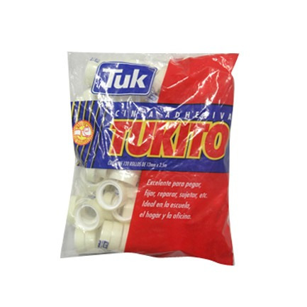 CINTA TRANSPARENTE 12X2.5 (TUKITO)   TUK 000692 310520