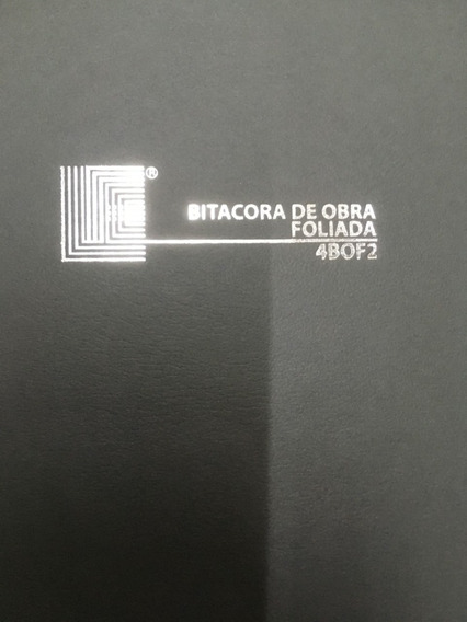 BITACORA DE OBRA 100H               4B02 404427