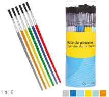PINCEL ESCOLAR   C/072 BARRIL.1-06 KPE6