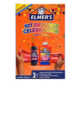 KIT DE SLIME CELEBRACION  C/02   ELMER'S