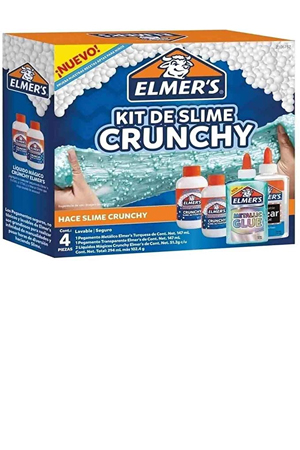 KIT DE SLIME CRUNCHY MED. C/04   ELMER'S