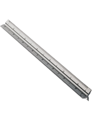 ESCALIMETRO ALUMINIO 30CMS     BARRILITO
