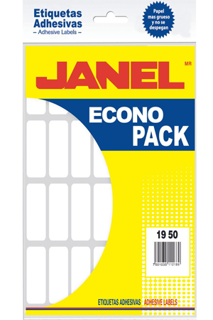 ETIQUETA ADHES. 19X50 BCA. ECONO P.JANEL
