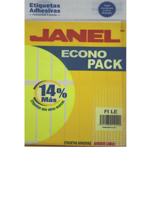 ETIQUETA ADHES. FILE  AMAR.ECONO P.JANEL