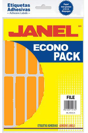 ETIQUETA ADHES. FILE  NRJA.ECONO P.JANEL