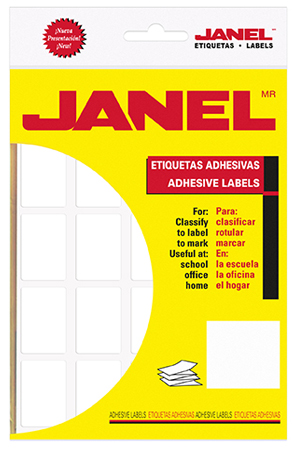 ETIQUETA ADHESIVA #07 25X38        JANEL