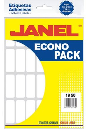ETIQUETA ADHESIVA #15 19X50        JANEL