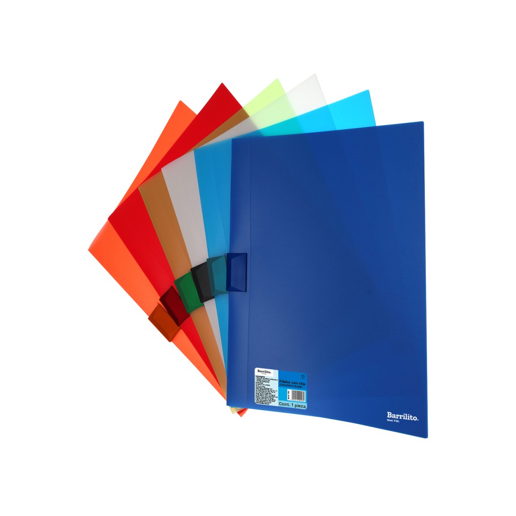 FOLDER T/C C/CLIP AZUL TURQUE.F20N  ACME