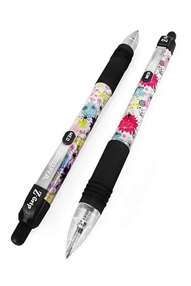 Z BOLIGRAFO MED. Z-GRIP FLORAL NGO   ZEB 7520-06 609857 PROD.