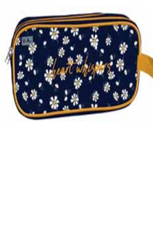 PORTA LAPIZ ESC.DE TELA FLORES BEA.U-PAK 868515 8103015205