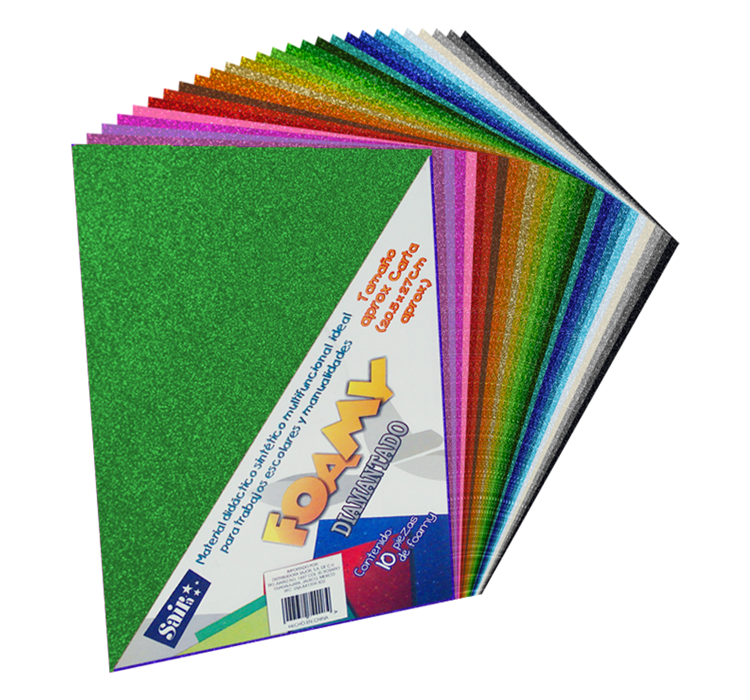 FOMI CARTA VDE BAND.IRISAD.C/10 C/D SAIR 478440 44-VERDE BAND