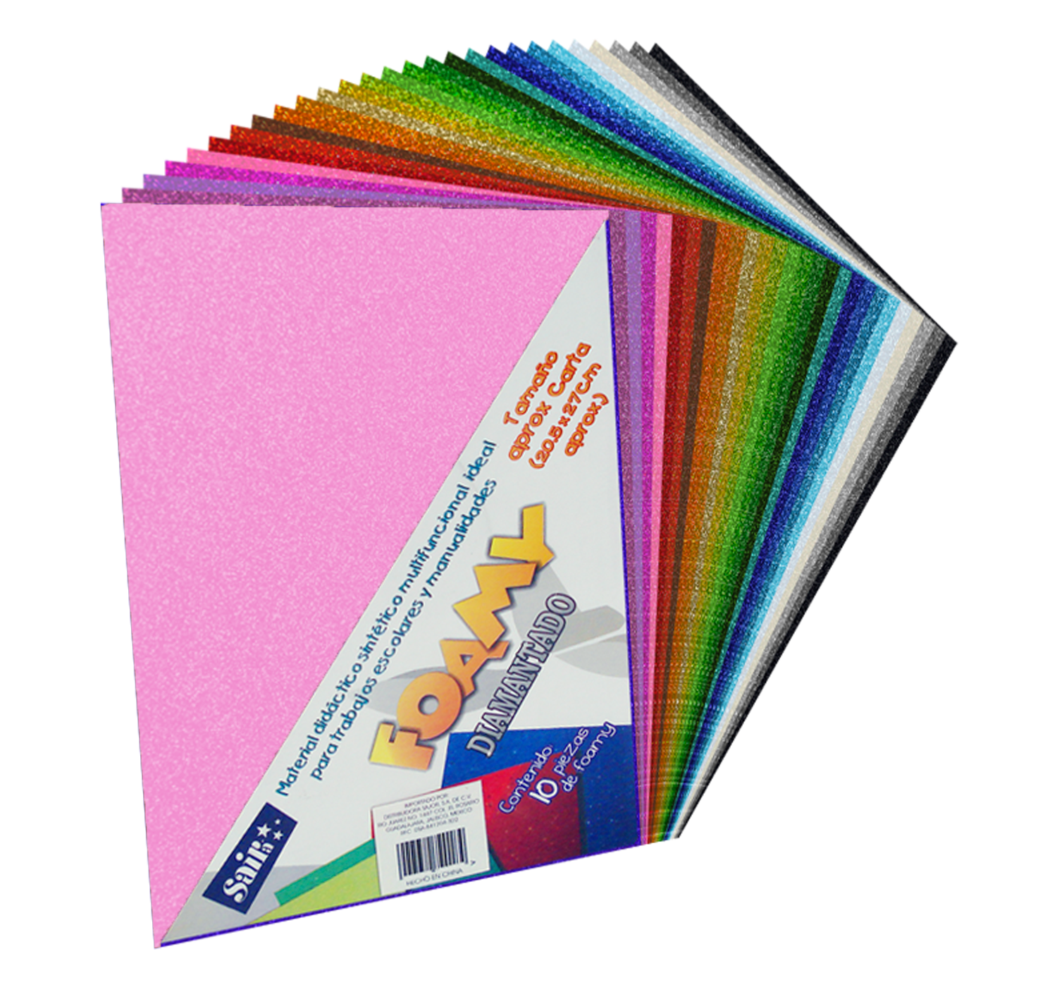 FOMI CARTA RSA PAST.IRISAD.C/10 C/D SAIR 478334 33-ROSA PASTE