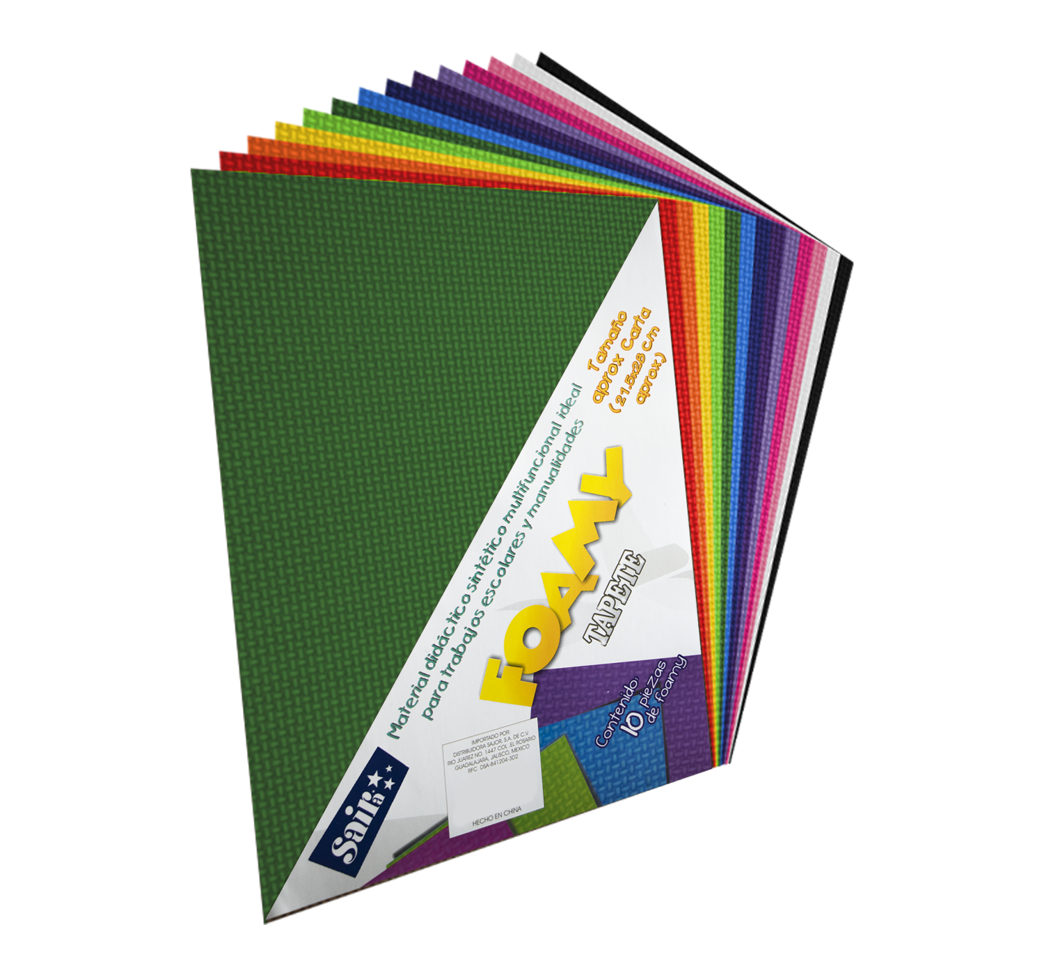 FOMI CARTA VDE.BAND TAPETE    C/10 SAIRA 151137 06 20.5X27CM