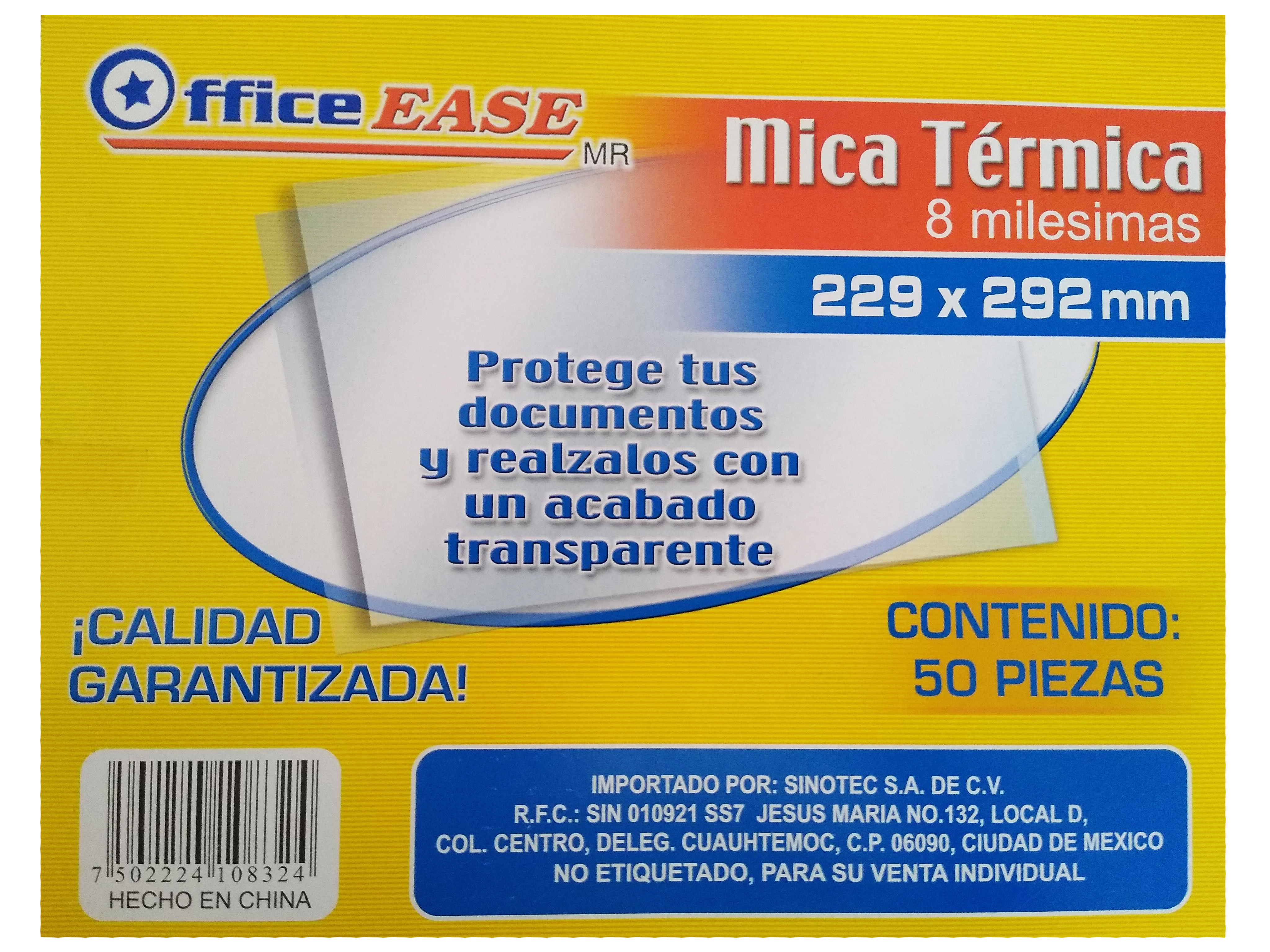 MICAS CARTA 08ML 22.9X29.2 C/050 ALIAMEX
