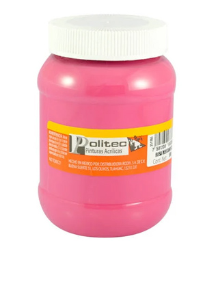 PINTURA ACRILICA 1LT   FIUSHA    POLITEC