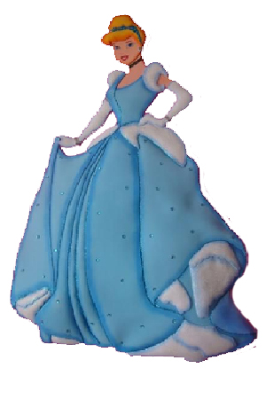 Z FOMI FIGURA LA CENICIENTA