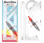 JUEGO DE GEOM.MED. ESTAND.ESC.     BARRI