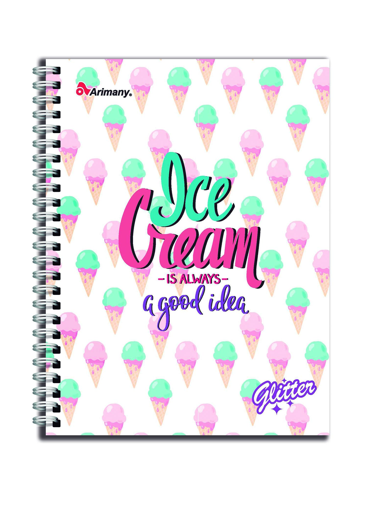 CUAD.PROF.180H GLITTER  SR RYA 6M ARIMAN