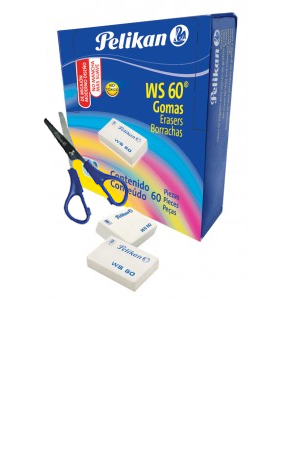 GOMA BLANCA    WS-30 C/60+3TIJ.  PELIKAN 218228 PELIKAN (C/60