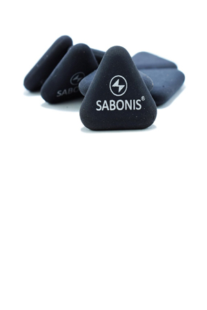 GOMA COLORES NEGRA TR-302 C/36   SABONIS