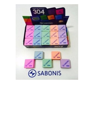 GOMA COLORES SURT.304     C/30   SABONIS