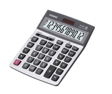CALCULADORA ESCRIT.12 DIG.GX-120B  CASIO 032342 SOLAR + PILA,